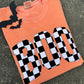 Boo Halloween Checkerboard Short Sleeve