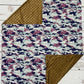 Camouflage Minky Baby Blanket