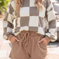 Chelsea Tan Checkered Set