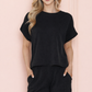 WAVE RIB TOP AND SHORTS SET