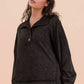 Jade Mineral Washed Knit Causal Top