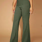 High Waist Straight Leg Pants Women's Work Trousers