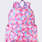 Cheetah Bow Printed Girls Backpack