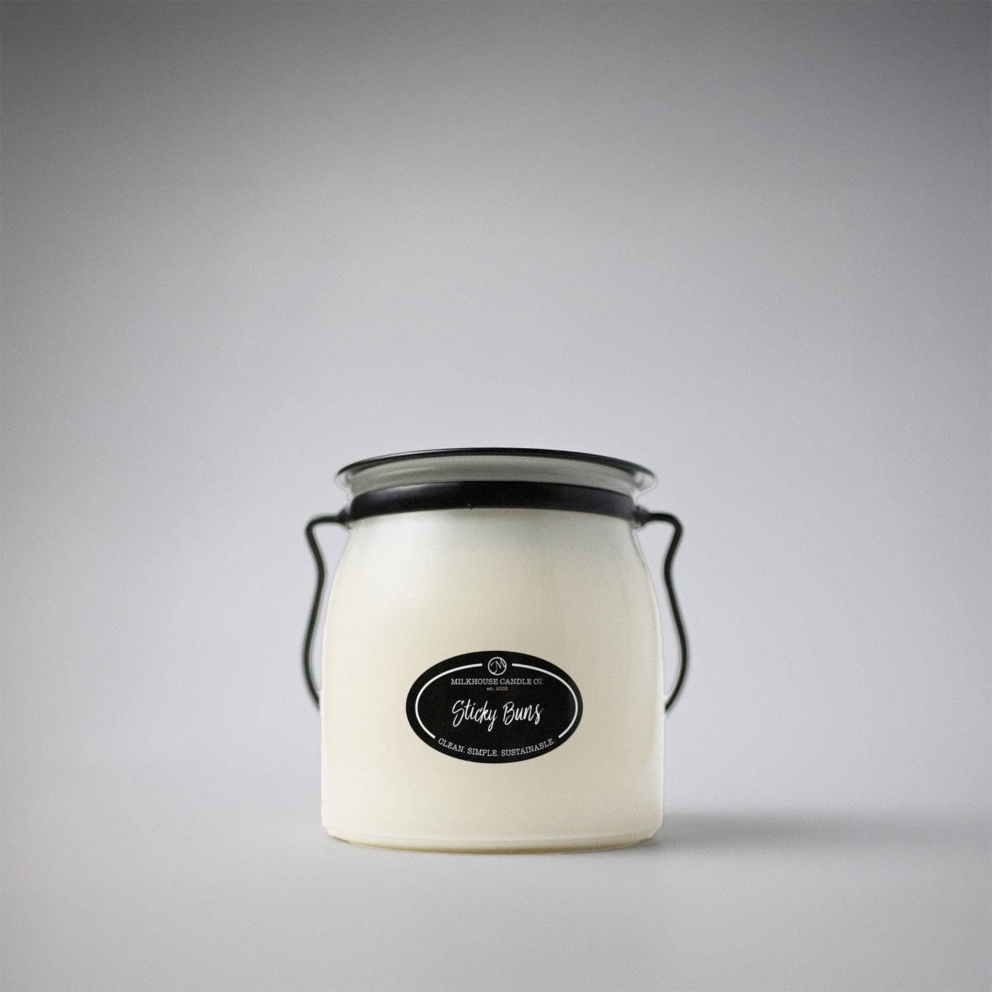 16 oz Butter Jar Candle: Sticky Buns