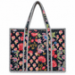 Midnight Botanical Quilted Bag Print