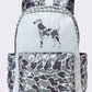 Hunting Dog Appliqué Kids Boys Backpack