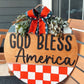 God Bless America Door Hanger