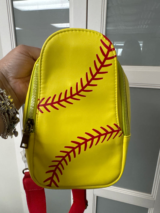 Softball Crossbody Bag