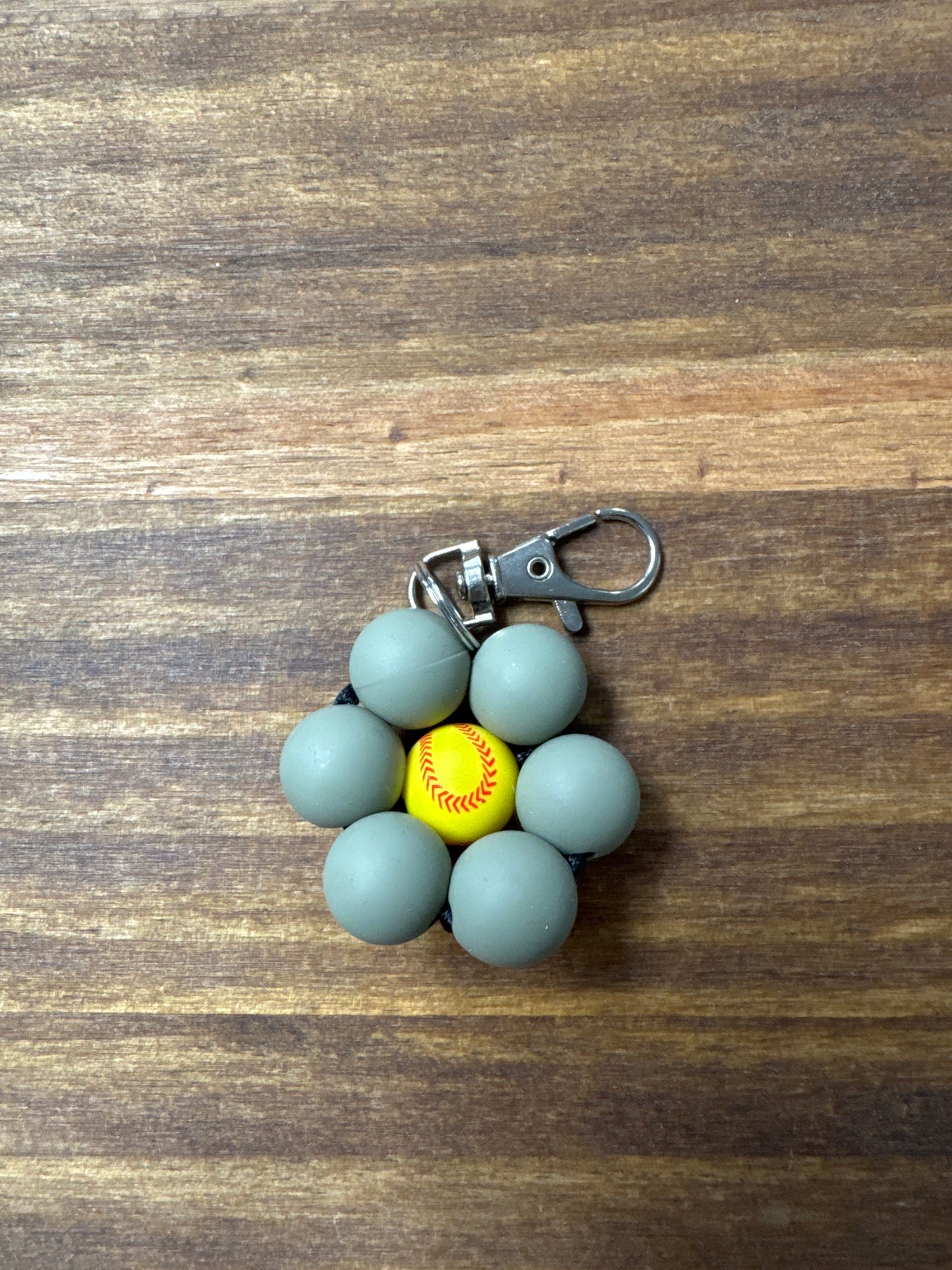 Beads&Things Flower Keychain