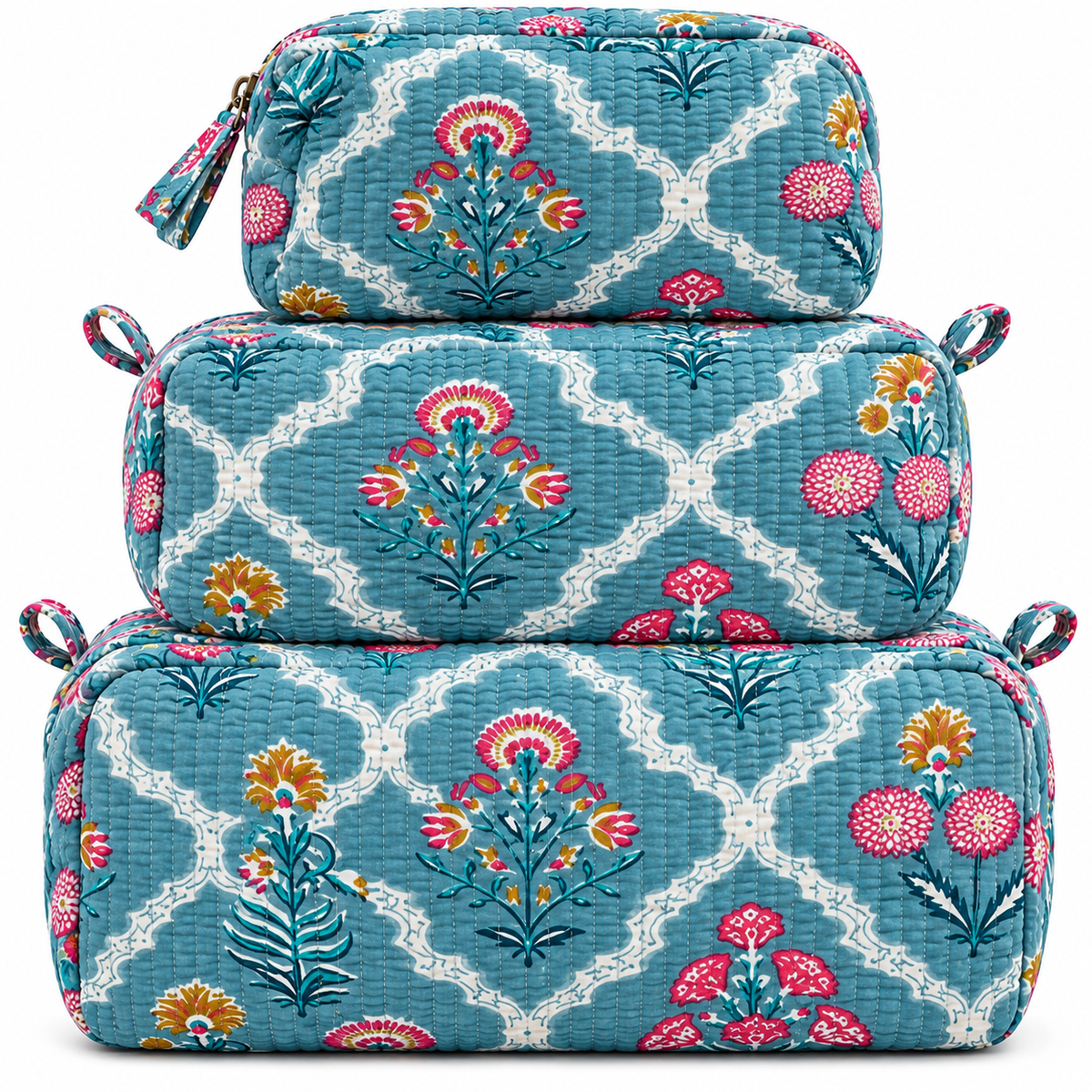 Enchanted Garden Quilted Bag Print