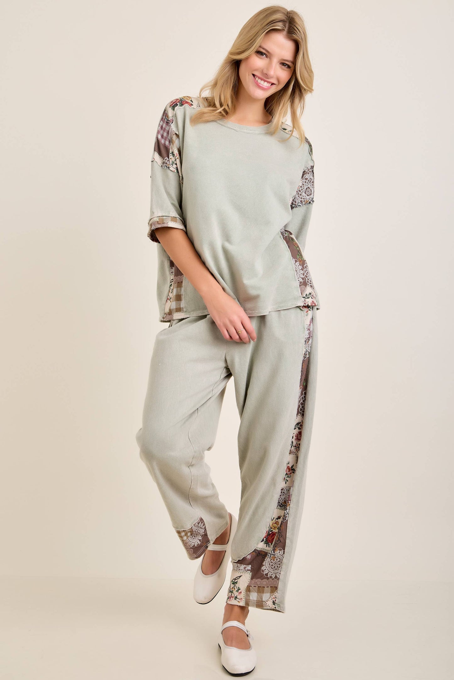 Gina Patch Barrel Pants