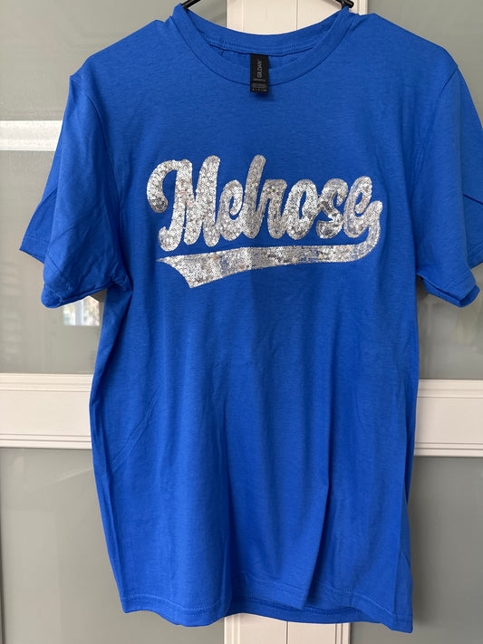 Melrose Sequin Short Sleeve Shirts