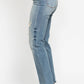 High Waisted Dad Straight Jean
