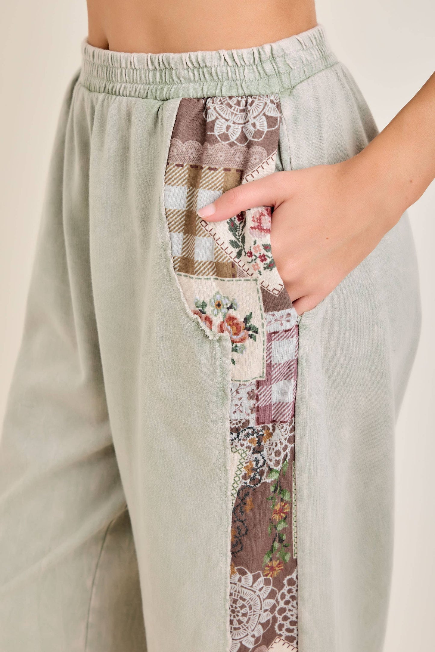 Gina Patch Barrel Pants