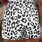 66 Leopard/Checkered High Waisted Athletic Shorts (S-XL): Blue Leopard / Missy / S
