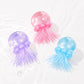 12PCS - Glitter Jellyfish Squeeze Squishy Stress Relief Toy