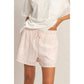 Striped Drawstring Shorts