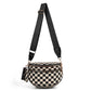 Checkerboard Crossbody Bag & Coin Purse