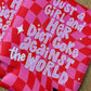 Just a girl and her Diet Coke against the world koozies