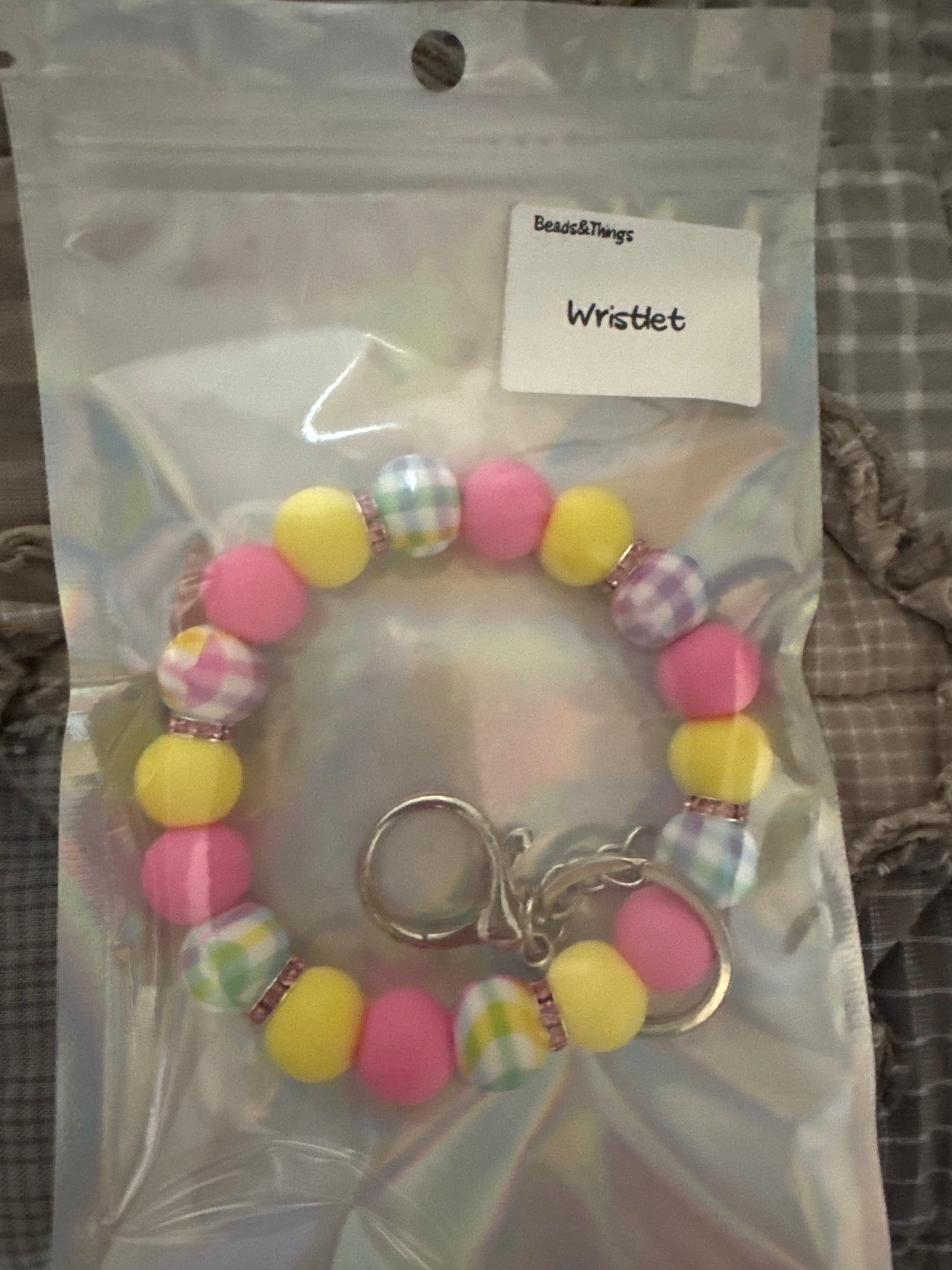 Beads&Things Wristlet w/KC