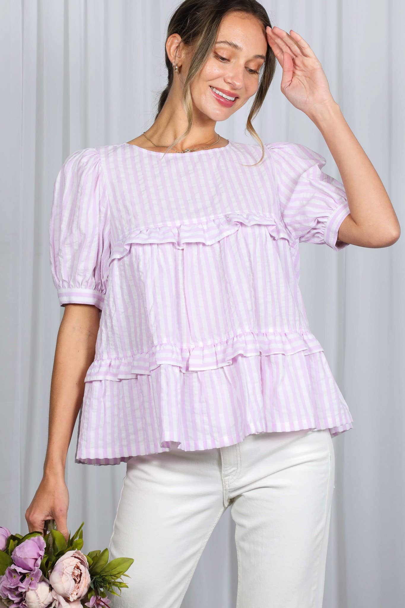 Laurel Baby Doll Blouse
