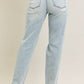 Judy Blue Repair Stitch Detail Destroy Single Cuff