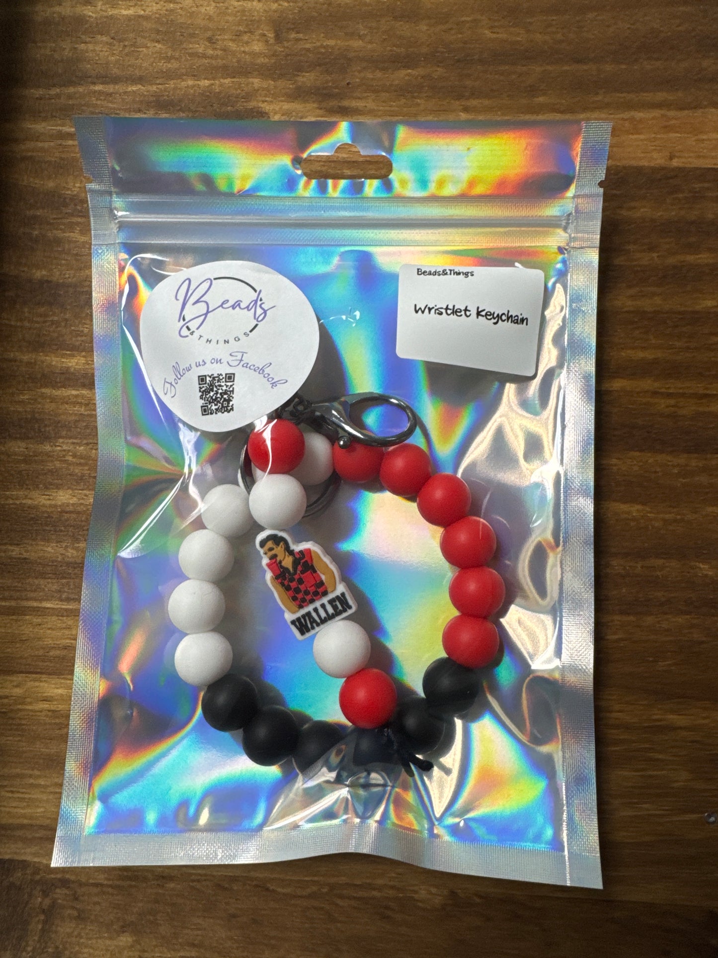 Beads&Things Wristlet w/KC