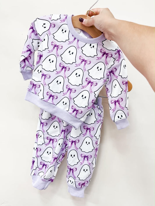 TTB Purple Spooky Ghost Joggers
