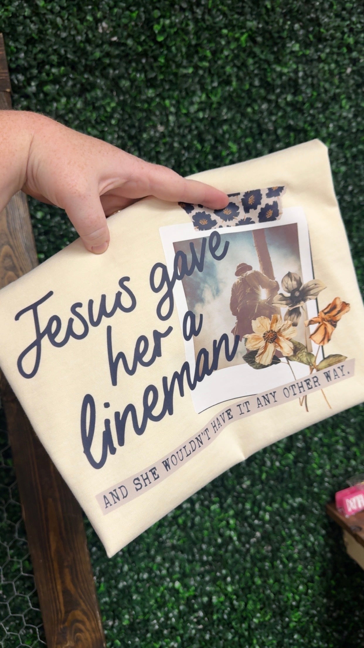 Jesus Gave Her a Lineman