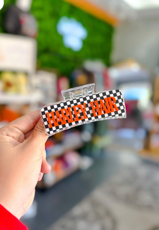 Harley Hair Claw Clip