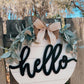 Hello faux shiplap