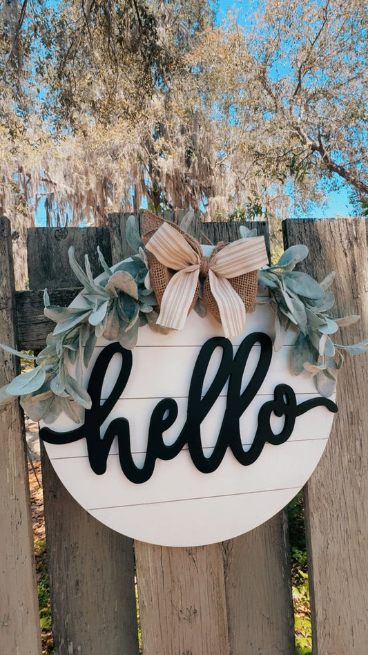 Hello faux shiplap