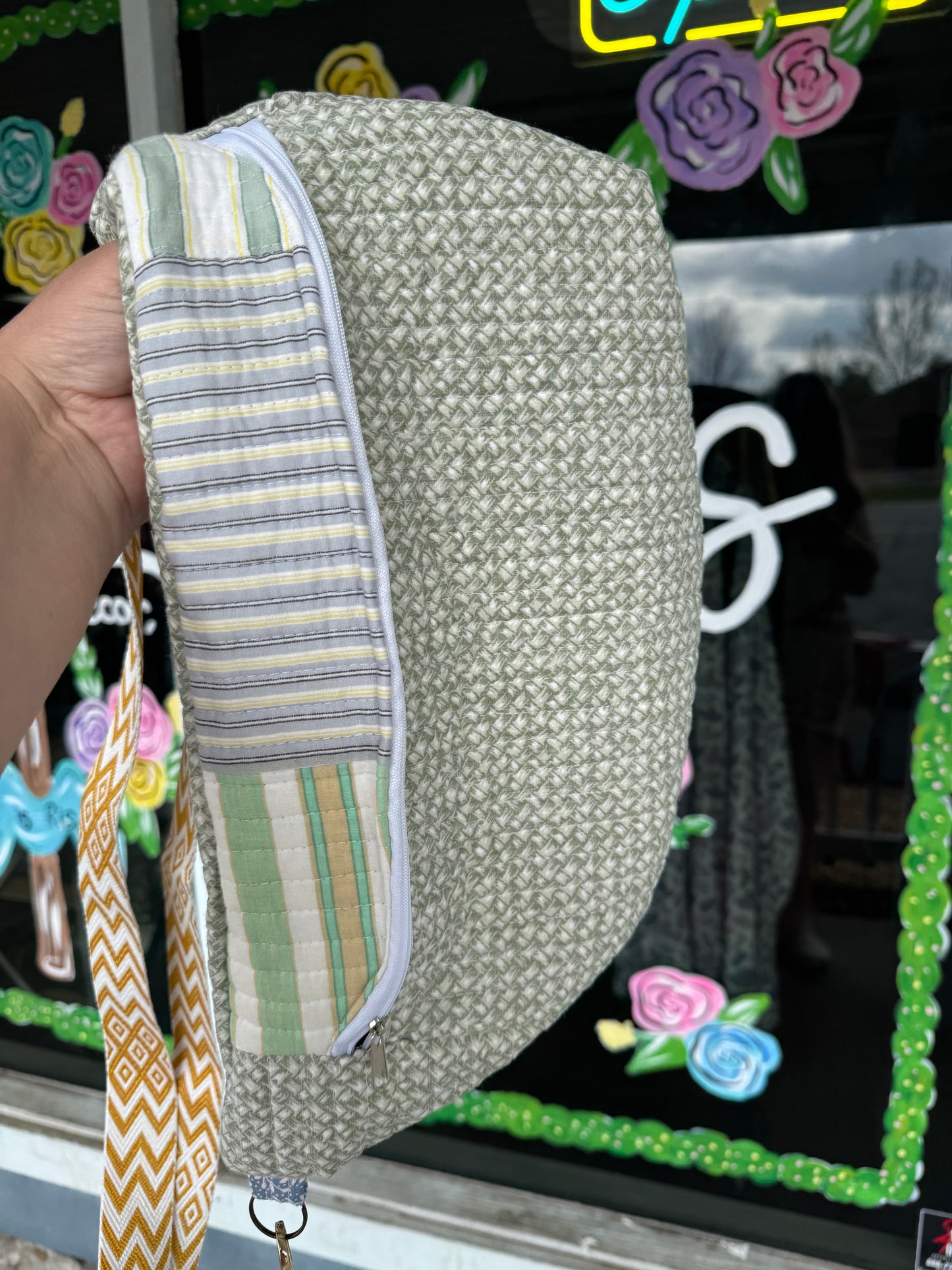 Quilted Crossbody Bag