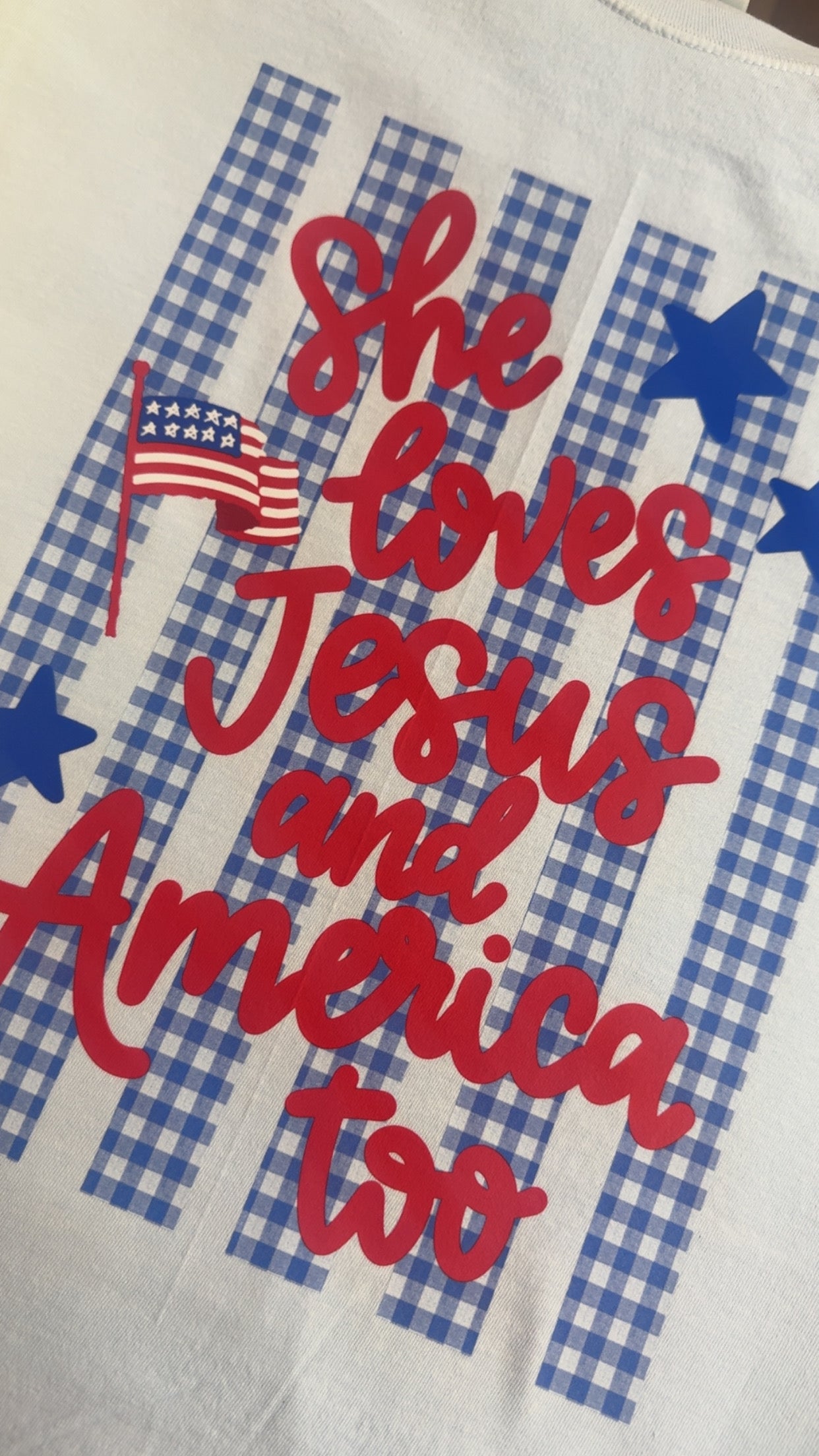 She love Jesus and America Too