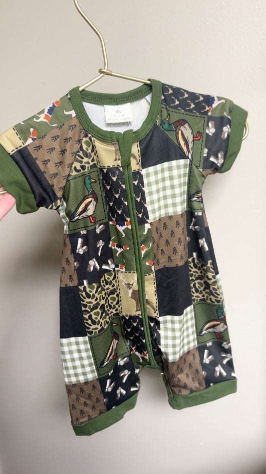 Green Duck Deer Dog Loungewear