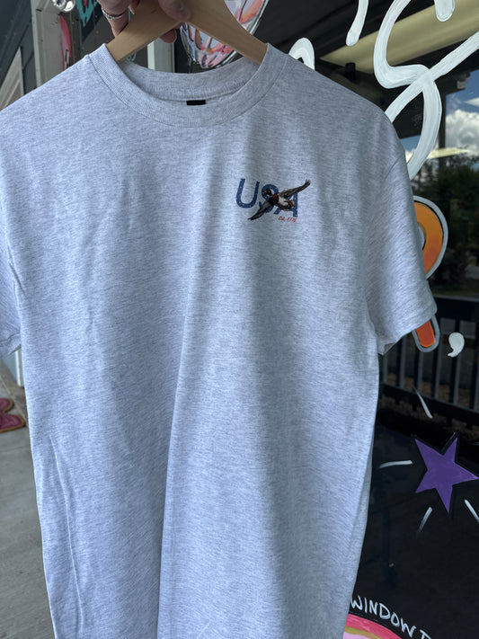 USA Est 1776 Flag Ducks
