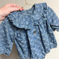 Bow Denim Romper
