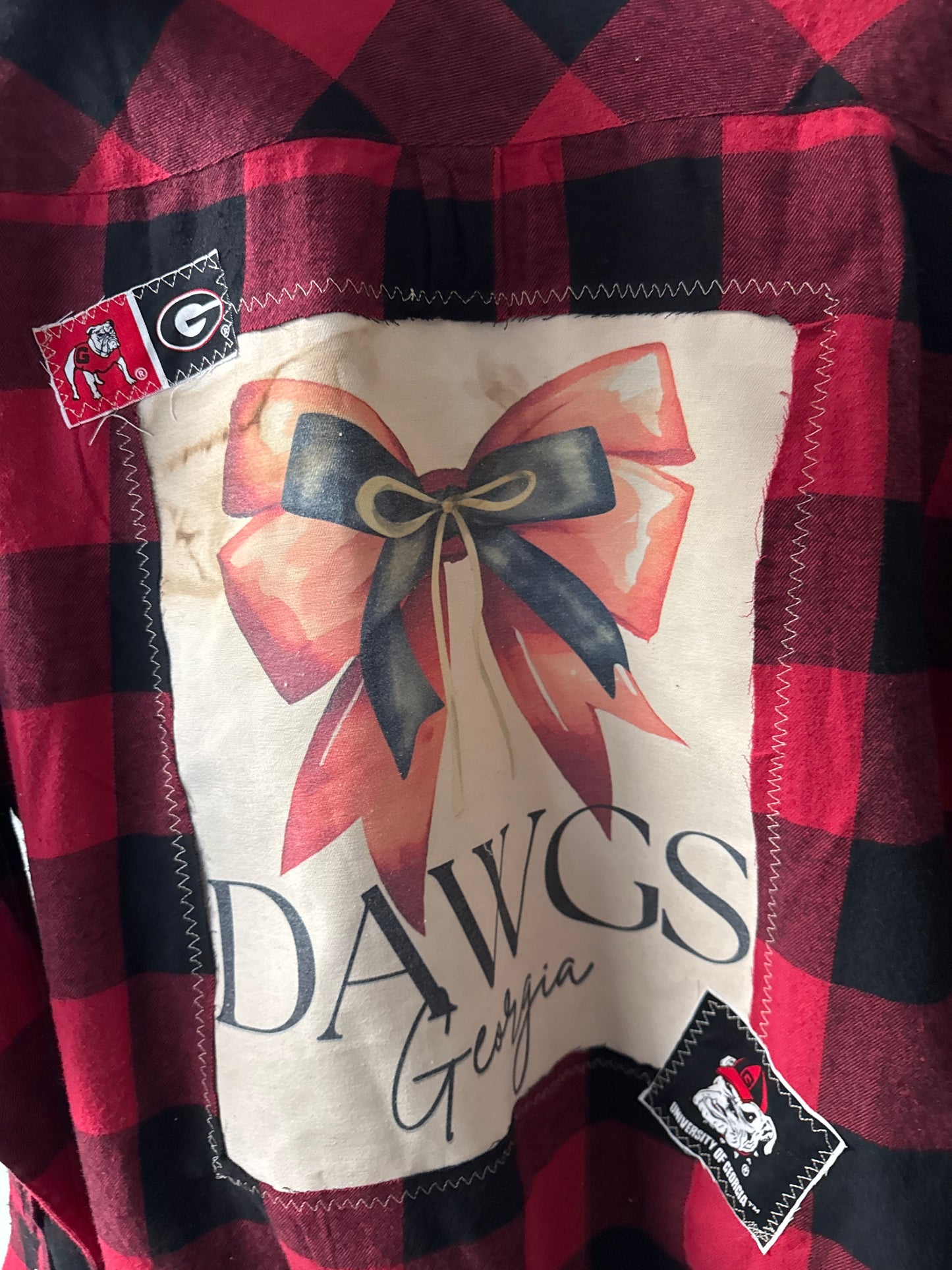 DAWGS GEORGIA FLANNEL