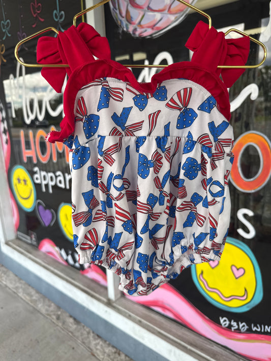 TTB Stars & Bows Romper