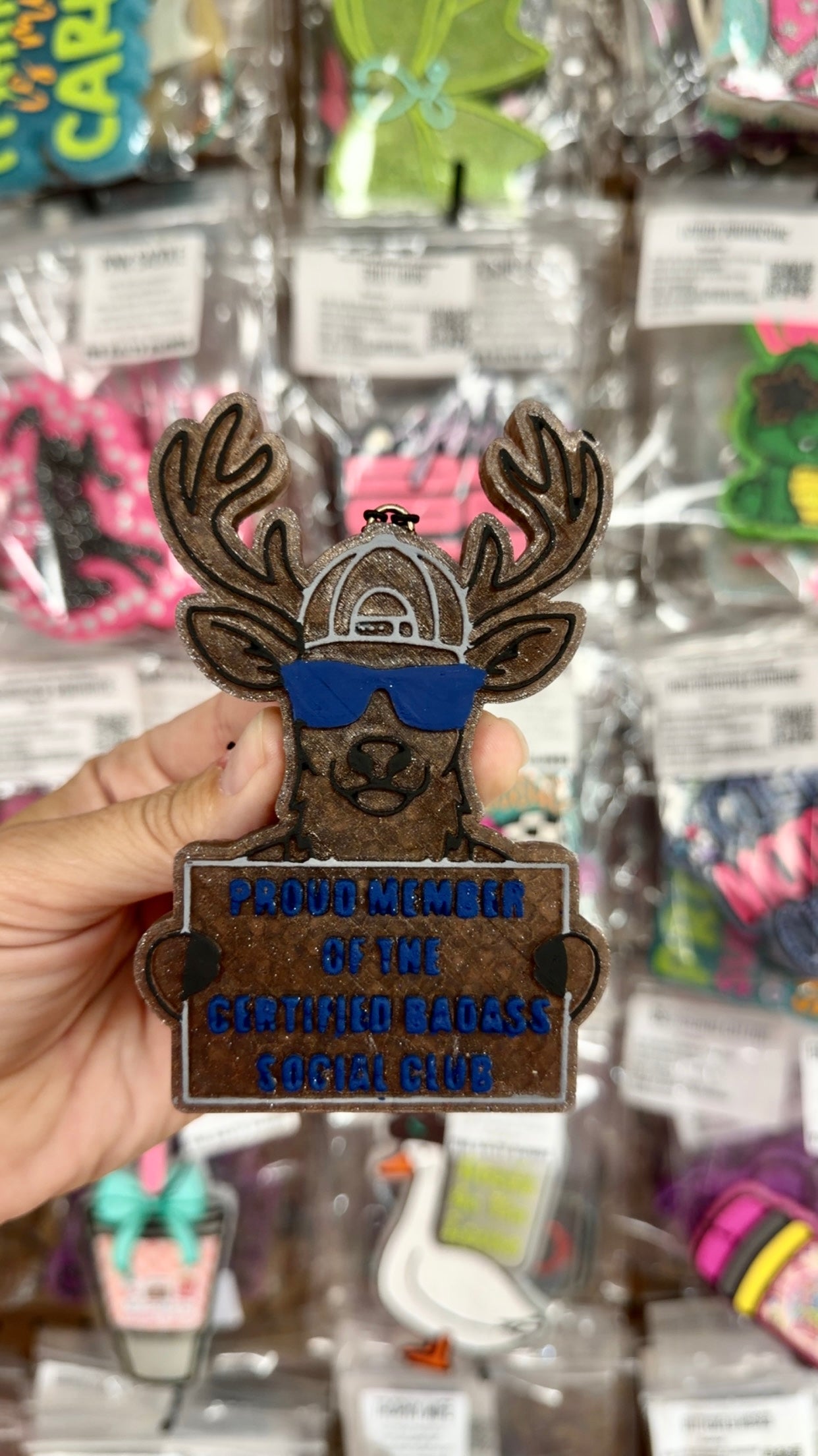 Black Ice Freshie- Deer Social Club