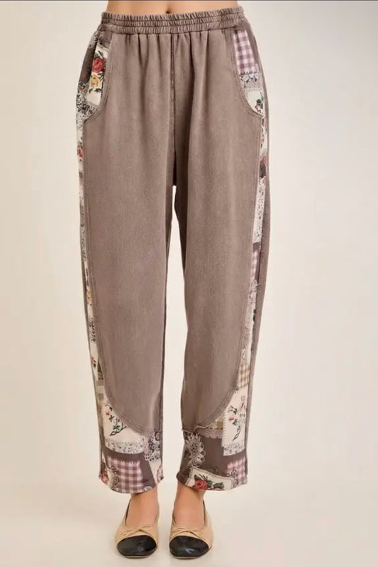 Ash Patch Barrel Pants
