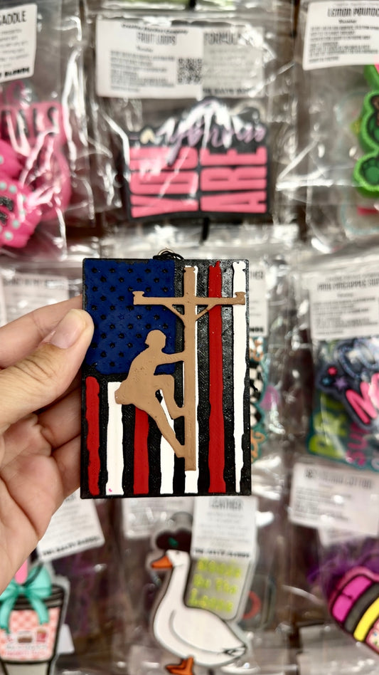 Narcissist Freshie- Linesman with Flag