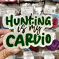 Vanilla Leather Freshie- Hunting Is My Cardio