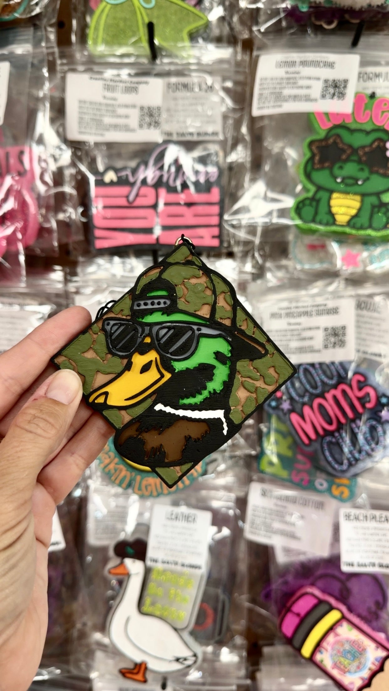 Urban Cowboy Freshie- Duck with Sunglasses