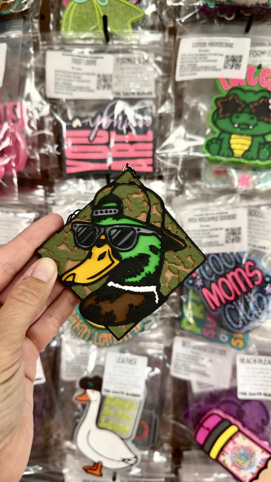 Urban Cowboy Freshie- Duck with Sunglasses