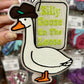 Leather Freshie- Silly Goose
