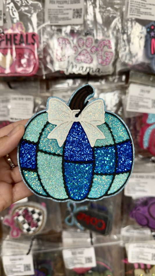 Marshmallow Fireside Freshie- Blue Pumpkin