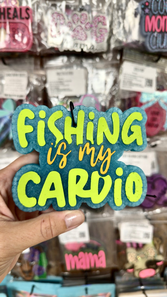Pineapple Coconut Freshie- Fishing Is My Cardio