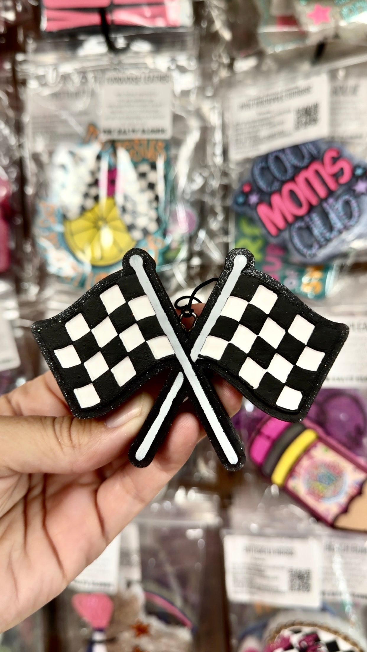 Whiskey Reserves Freshie- Checkered Flag