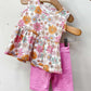 Flower Power Biker Short Set